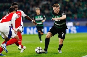 焦克雷斯公开表达加盟阿森纳强烈意愿，点名盛赞萨卡等3名球员