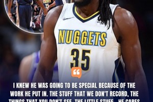 电竞世界杯-半兽人：约基奇很多付出数据上看不出来 老早就知道他会变得特别